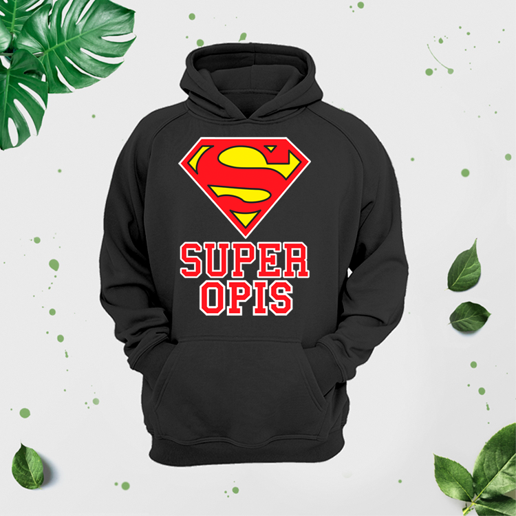 Vīriešu džemperis ar apdruku "Super opis" CreativePrint