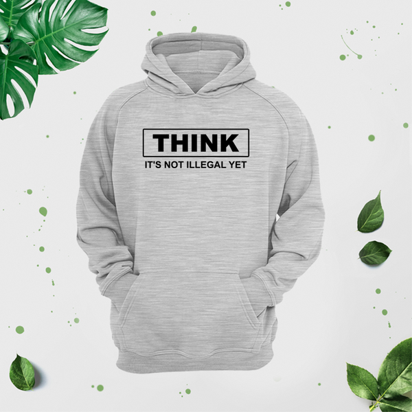 Vīriešu džemperis ar apdruku "Think" CreativePrint