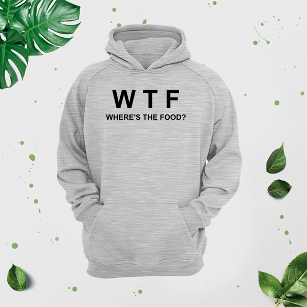 Vīriešu džemperis ar apdruku "W T F" CreativePrint