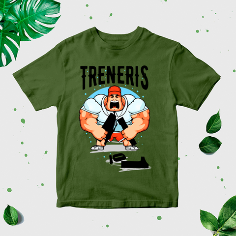 Vīriešu T-krekls "Treneris" CreativePrint