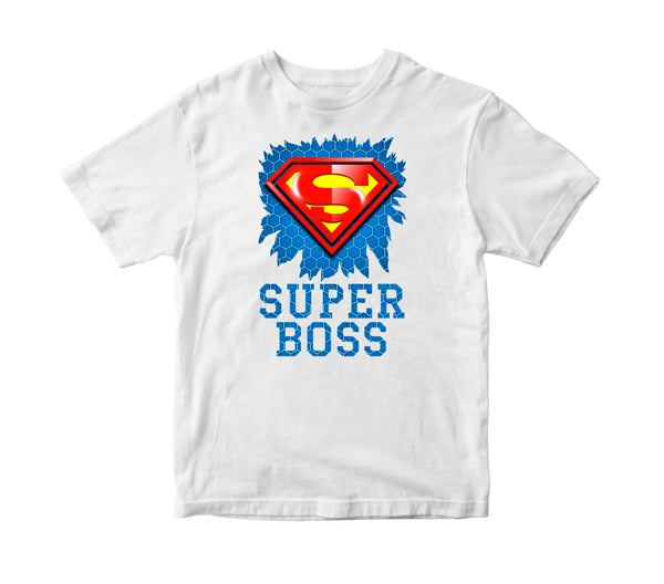 SUPER-BOSS.-Vīriešu-T-krekls CreativePrint