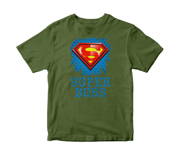 SUPER-BOSS.-Vīriešu-T-krekls CreativePrint
