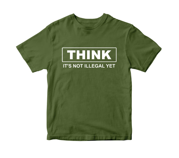 Padomā. Vīriešu T-krekls CreativePrint