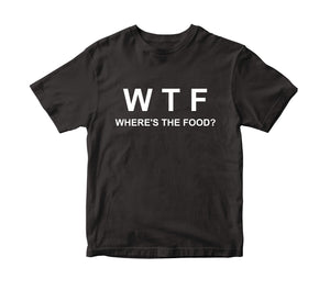 WTF Kur ir ēdiens? Vīriešu T-krekls CreativePrint