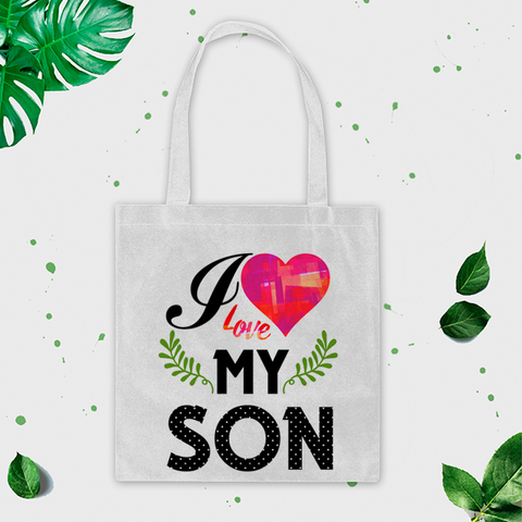 Shopper soma ar apdruku "I love my son" CreativePrint