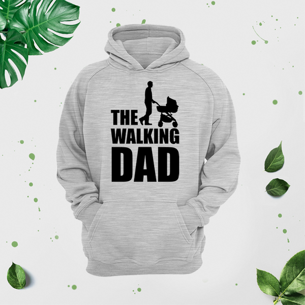 Vīriešu džemperis ar apdruku "The walking dad" CreativePrint