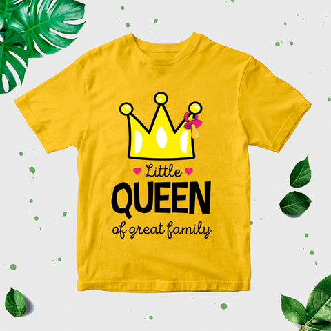 Bērnu T-krekls ar apdruku "Queen" CreativePrint