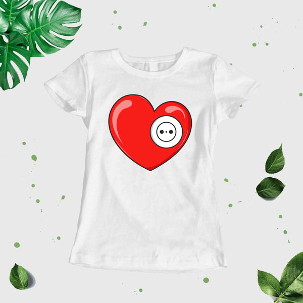 Sirdis. Sieviešu t-krekls CreativePrint