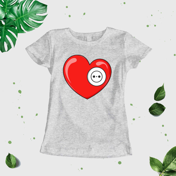 Sirdis. Sieviešu t-krekls CreativePrint