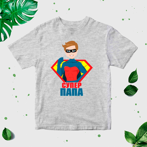 Vīriešu T-krekls "Super tētis" CreativePrint