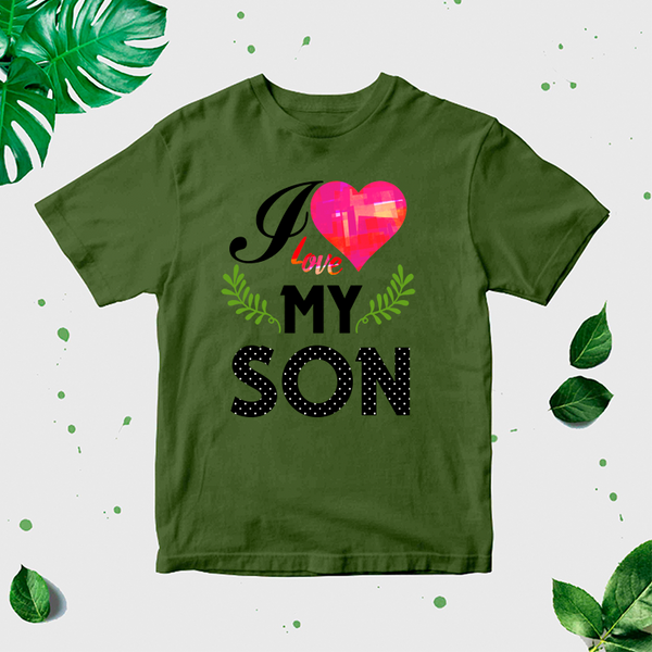 Vīriešu T-krekls "I love my son" CreativePrint