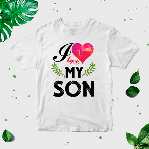 Vīriešu T-krekls "I love my son" CreativePrint
