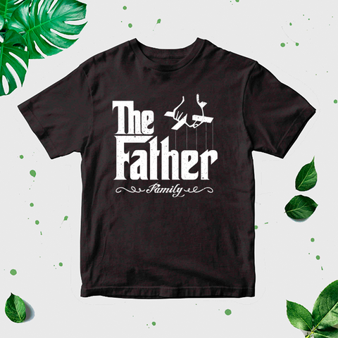 Vīriešu T-krekls "The father family" CreativePrint
