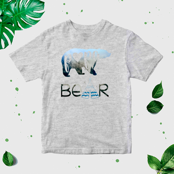 Vīriešu T-krekls "PAPA BEAR" CreativePrint