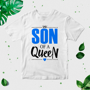 Bērnu T-krekls ar apdruku "Son of a Queen" CreativePrint