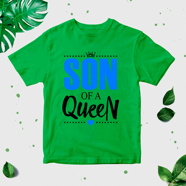 Bērnu T-krekls ar apdruku "Son of a Queen" CreativePrint