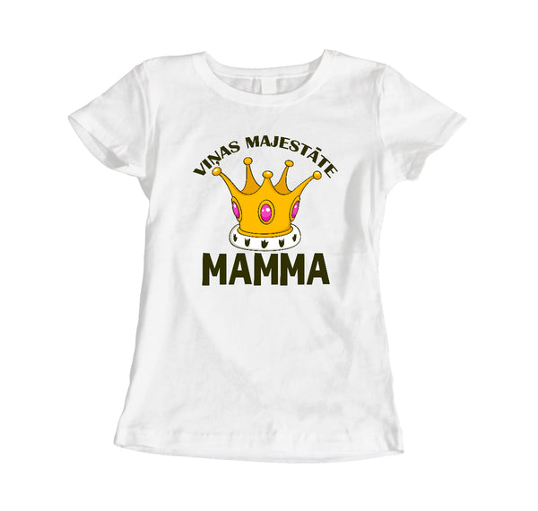Viņas majestāte mamma. Sieviešu t-krekls CreativePrint